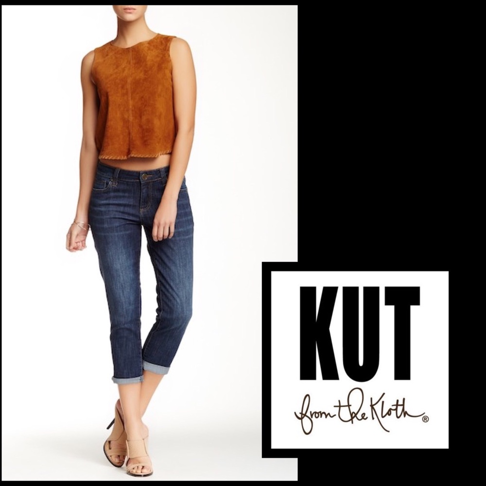 Bardot Skinny Cropped Jeans